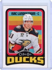 2024-25 O-Pee-Chee OPC Isac Lundestrom Retro - Anaheim Ducks