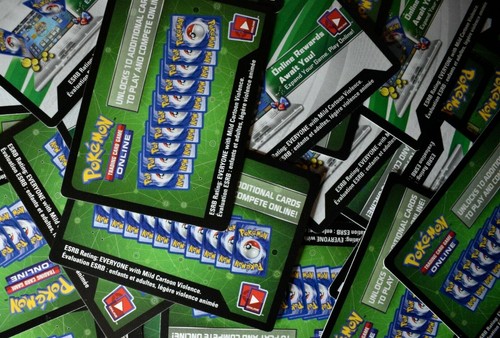 Pokemon TCG Online Code Cards - Unused - Pick Your Set **Codes Messaged Fast**