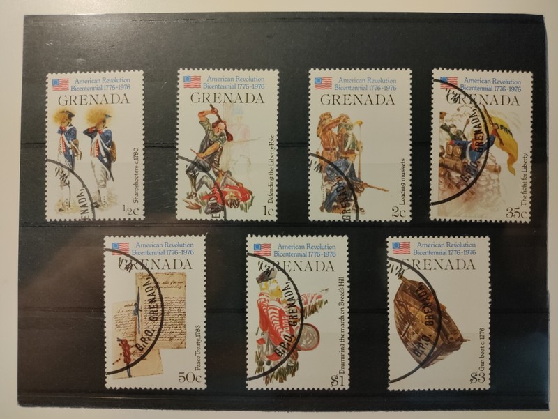 1976 Grenada Stamps(American Revolution Bicentennial 1776-1976),CTO,NH,OG