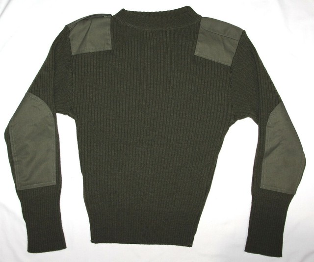 NICE USMC, MARINE CORPS WOOL SERVICE SWEATER W/ EPAULETTES, SIZE 40 | eBay