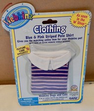 Webkinz Clothing Polo Shirt Ganz Fit Your Pet Plush With Feature Code 1C