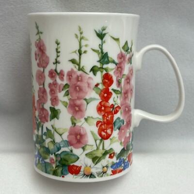 Glyndebourne by Helen Sandiford Dunoon Fine Bone China Mug Spring Flower Tea Cup