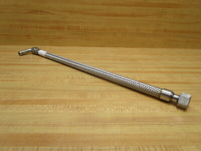 Generic X-E30-284-2 Stainless Steel Braided Flex Hose X-E302842 (Pack of 3)