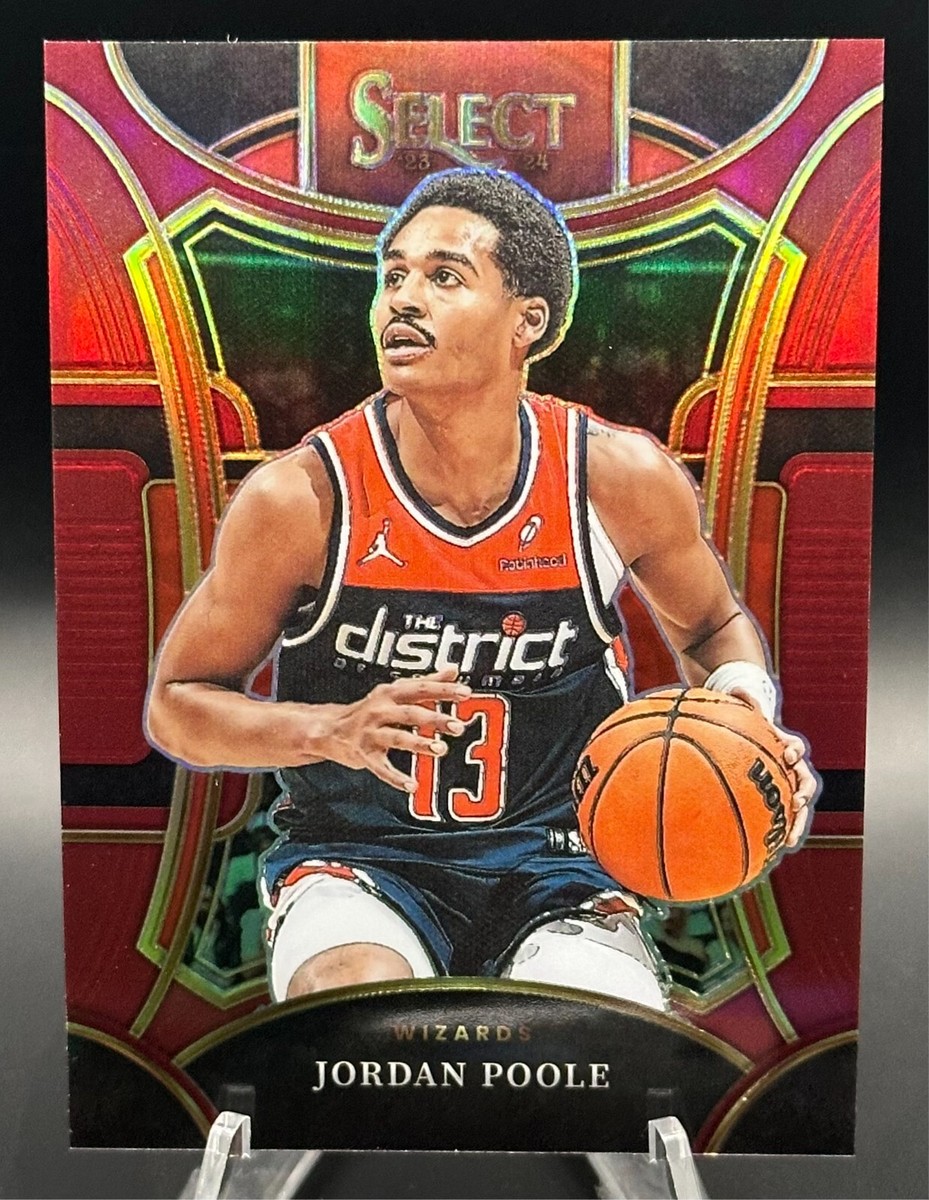 2023-24 Panini Select - Jordan Poole Red /175 - Washington Wizards