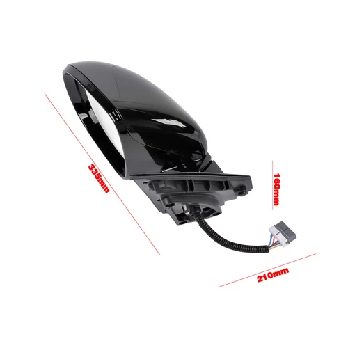Driver Side Door Mirror for Kia Sorento EX L LX SX Turbo SXL 2.4L 3.3L 2016-2018