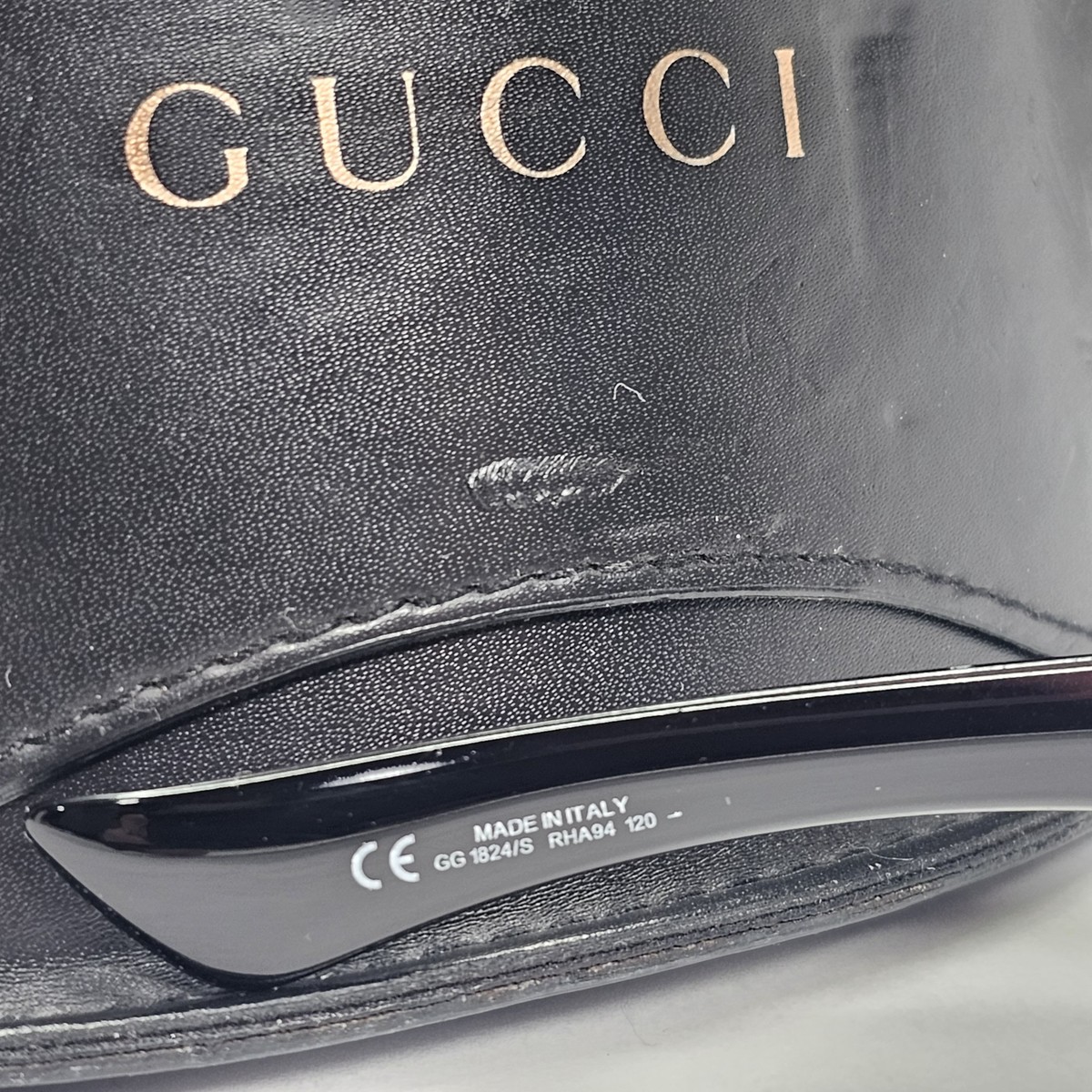 Gucci Monogram Sunglasses 2006 Vintage Shield Unisex Brown Gucci Monogram Sunglasses 2006 Vintage Shield Unisex Brown