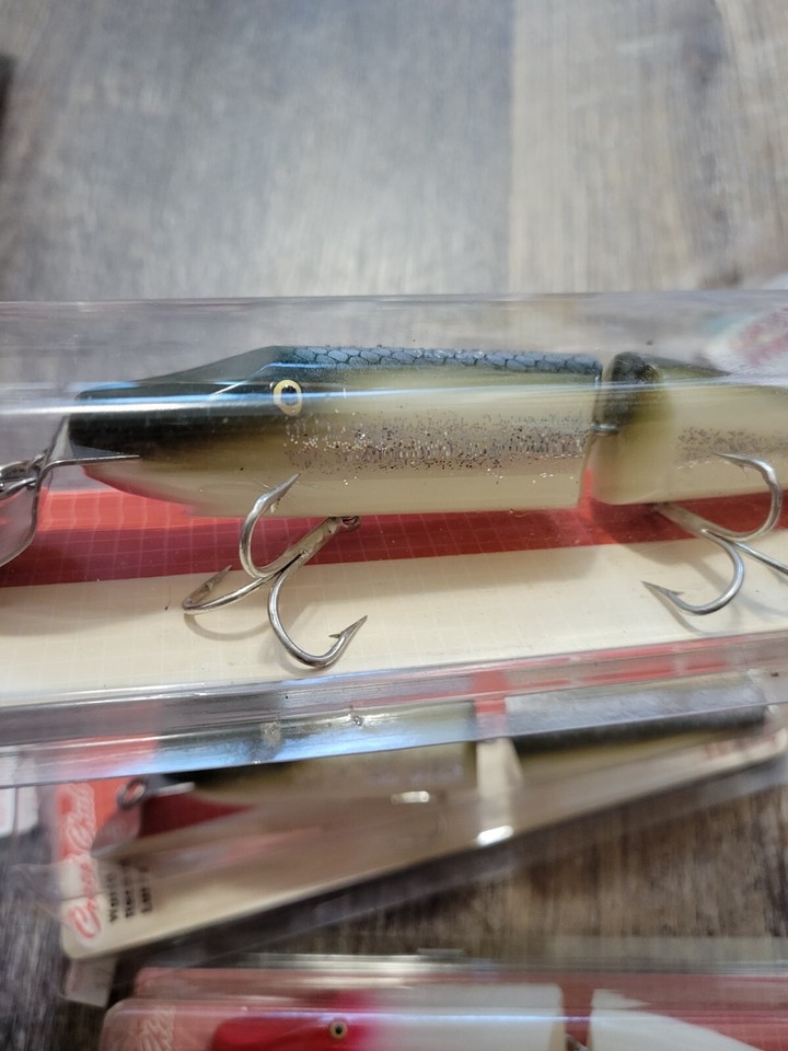 New Lot of (5) Pike Muskie Fishing Lures / Spoons Creek Chub PIKIE