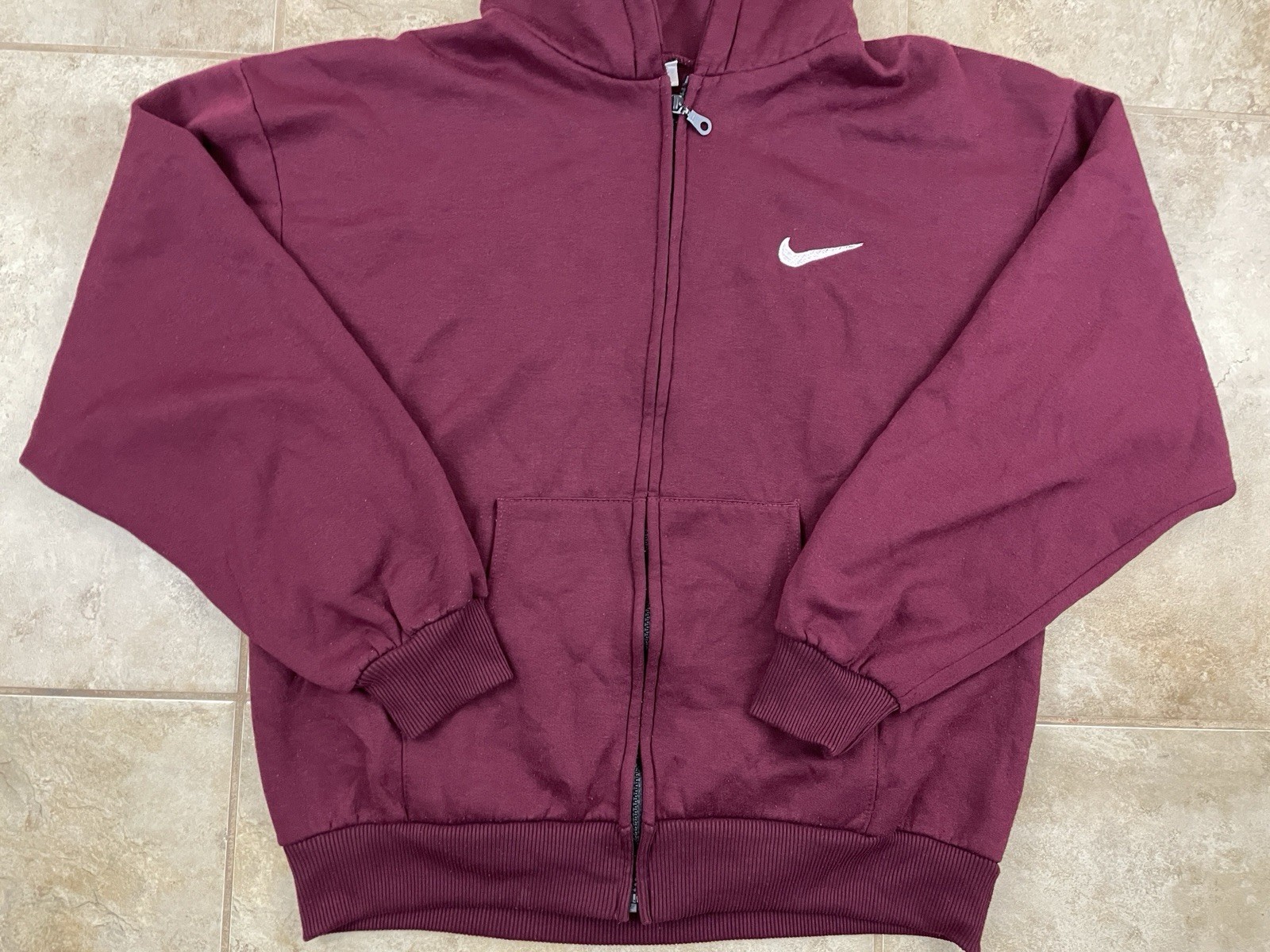 Vintage Nike USA Zip Hoodie Large - Preowned, Unique Style image 2