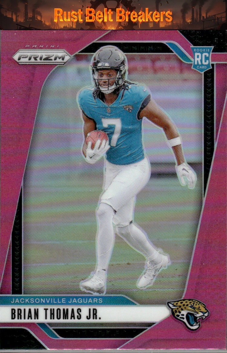 2024 Panini Prizm Brian Thomas Jr. #314 Pink Jacksonville Jaguars
