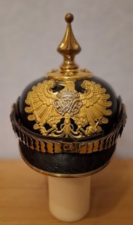 Pickelhaube Preußen hoher Beamter Spike Helmet
