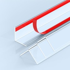 16" x 1.57" Wall Corner Protectors, 4PCS Clear Self-Adhesive Guards, Corner G...