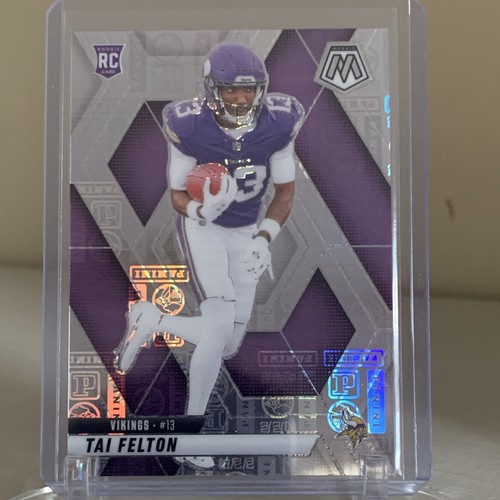 Panini Mosaic 2025 Rookies Tai Felton RC  Silver Knight Prizm 73/149 Vikings