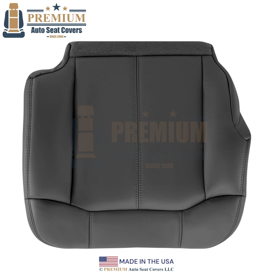 1999 - 2002 适用于雪佛兰索罗德真皮乘客侧座套 Dk 灰色 — 第 2/4 张图片