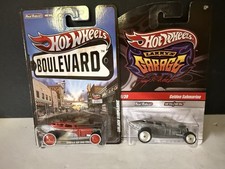 Hot Wheels Larry’s Garage GOLDEN SUBMARINE RED & SILVER #26/30 Real RIDERS