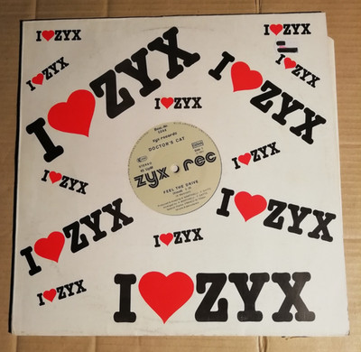 DOCTOR'S CAT - FEEL THE DRIVE - 12''-MAXI SINGLE - ZYX - GERMANY 1983