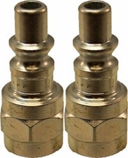Milton 778 1/4 FNPT A-Style Plug Pack of 2