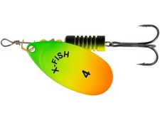 NEUF X-Fish Stark #4 9.5g Leurre Spinner Brochet Perche Sandre COULEURS