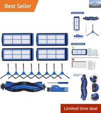 Ultimate Eufy RoboVac Replacement Kit - Includes 1 Main Brush, 8 Side Brushes