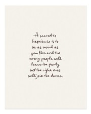 Inspirational Quote Wall Art Poster - Motivational Home Decor
