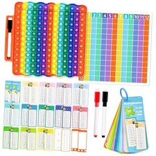 Multiplication Flash Cards  Fingertip Bubbles Toy, Interesting Multiplication