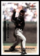 Randy Johnson 2001 Fleer Triple Crown #141 Arizona Diamondbacks FREE SHIPPING