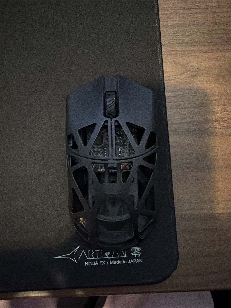 WLmouse Beast X Pro Black Magnesium Wireless Gaming Mouse Solid
