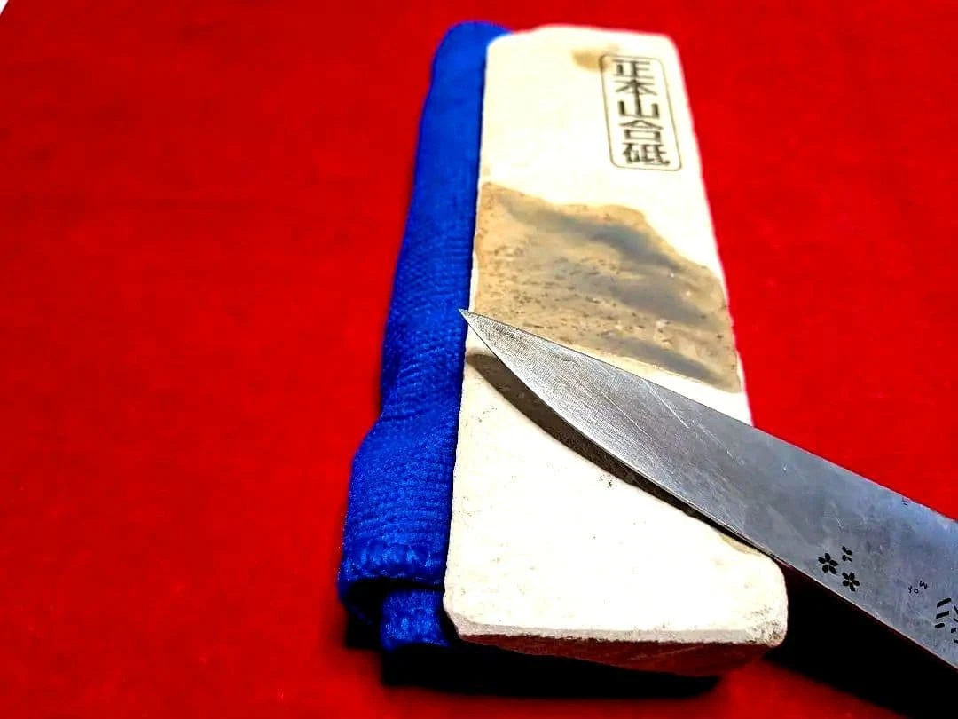 Kyoto Natural Whetstone Ohira White Finishing Sharpening Stone for Knives