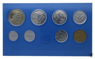 DDR Kursmünzensatz 1979 Brandenburger Tor in Hartplastik stempelglanz