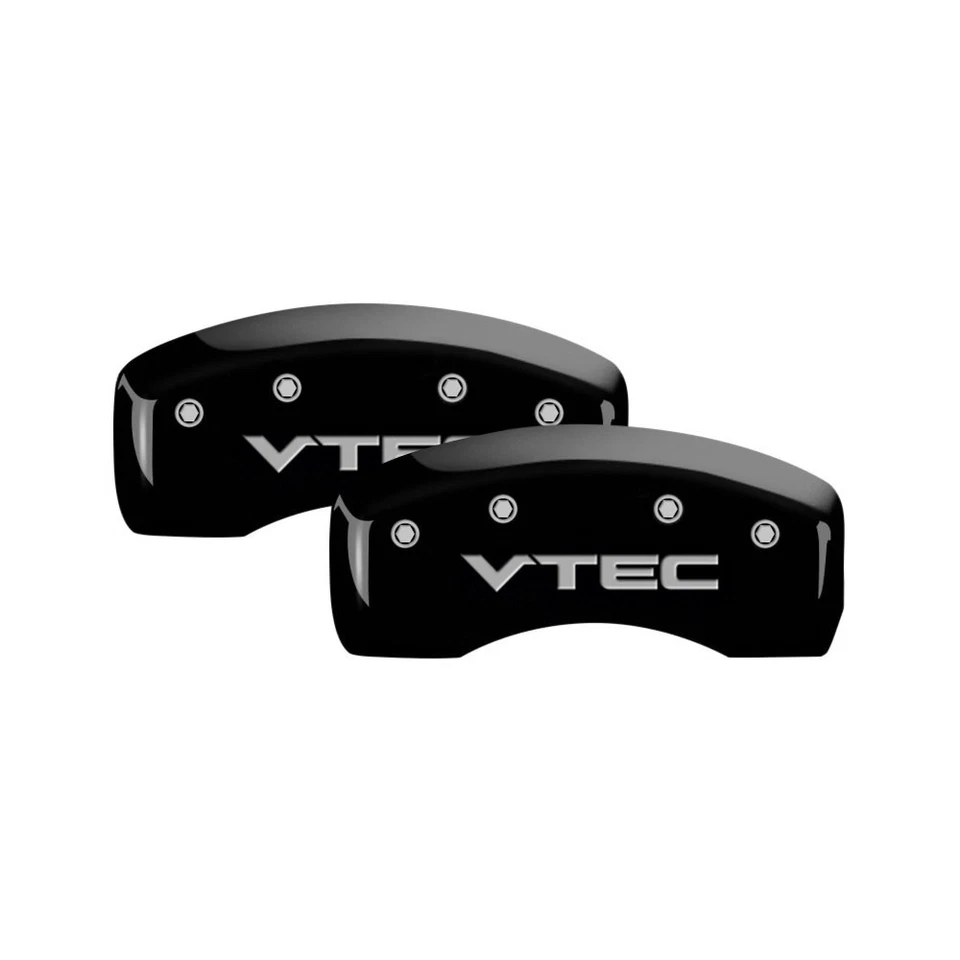 For Honda Prelude 97-01 Caliper Covers Gloss Black Caliper Covers w Vtec Foto 2 de 2