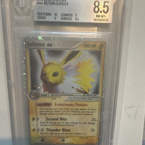 Jolteon ex graded BGS 8.5 for sale on eBay
