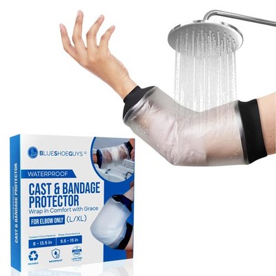 Reusable Waterproof Picc Line Sleeve Cover For Upper Arm, L/XL for Proper Wou...