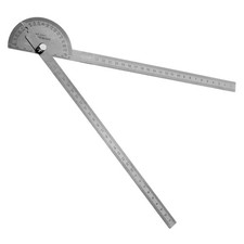 Angle Protractor Two Arm Adjustable Ruler Stainless Steel Ruler Finder Angle