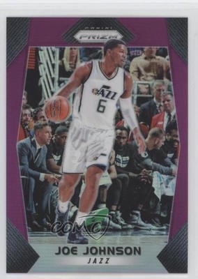 2017-18 Panini Prizm Purple Prizm 70/75 Joe Johnson #116 gd1