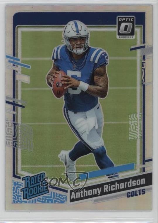 2023 Panini Donruss Optic Rated Rookie Holo Prizm Anthony Richardson #247 m9z