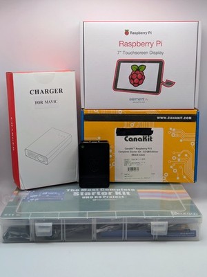 READ Raspberry Pi 3 Starter Kit Canakit ELEGOO UNO R3 Touchscreen Mavic Charger