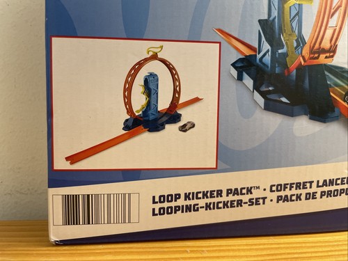Hot Wheels Track Builder Unlimited Playset Loop Kicker Pack Toy Car Track Set - Picture 3 of 14