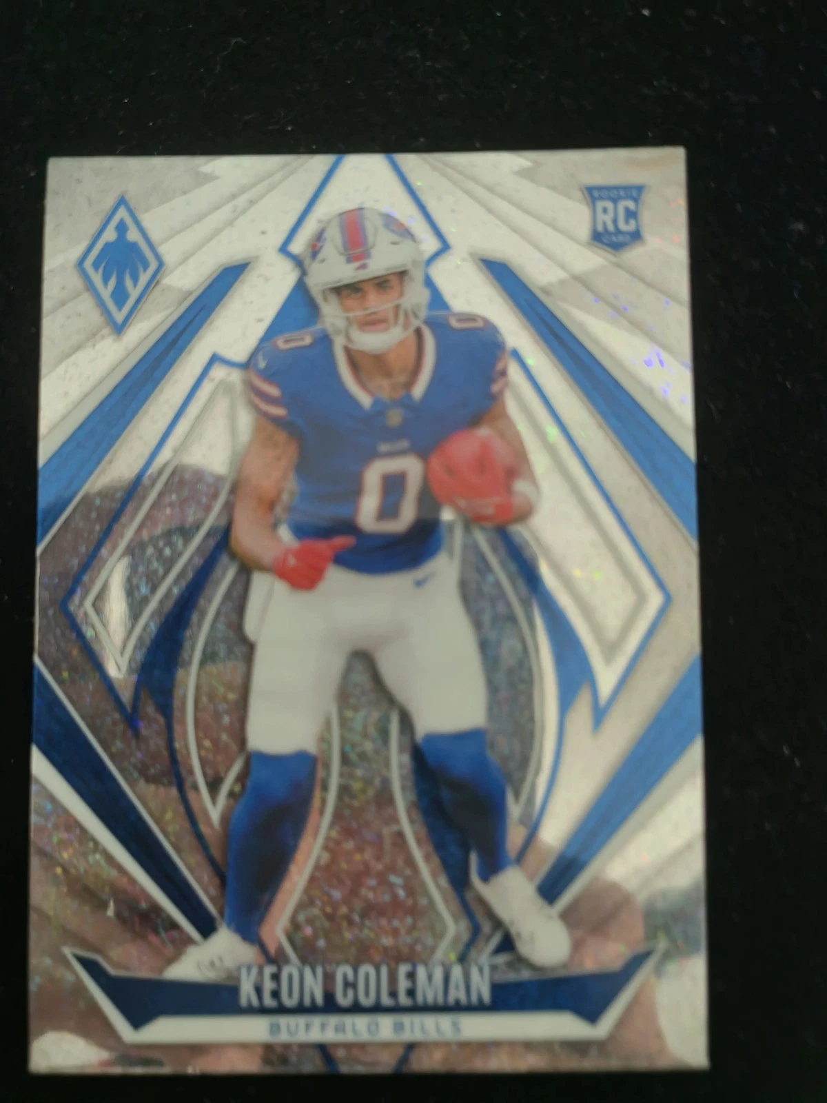 2024 Panini Phoenix International Celestial Glitter Keon Coleman RC #213 GL12