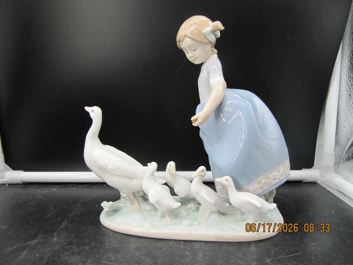 Lladro Goose Girl for sale | eBay