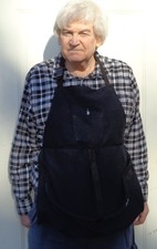 WOOD CARVERS APRON BY CHAG NY DESIGNS 50 /50 COTTON /POLYESTER -2025004BK