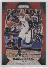 2017-18 Panini Prizm Ruby Wave Prizm Danny Green #299 j2c