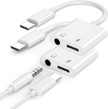 Apple Mfi Certified Iphone 17 16 15 Headphones Adapter, 2 Pack USB Type C to 3