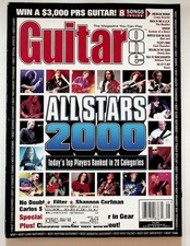 Guitar One Magazine May 2000 Issue 60 All Stars 2000 Chilton