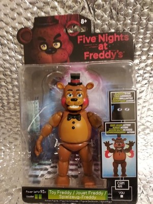Five Nights at Freddy s Toy Freddy Action Figure FNAF Jazwares 2025 In Hand GT