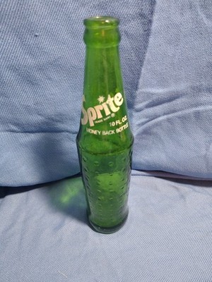 Vintage SPRITE Bottle Green Glass 10 OZ Soda Pop - GRAND TETON NATIONAL PARK