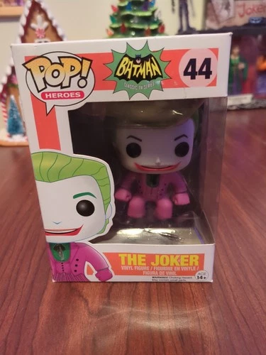 Funko Pop vinyl figure Figurine New in Box 44 The Joker, Batman classic TV