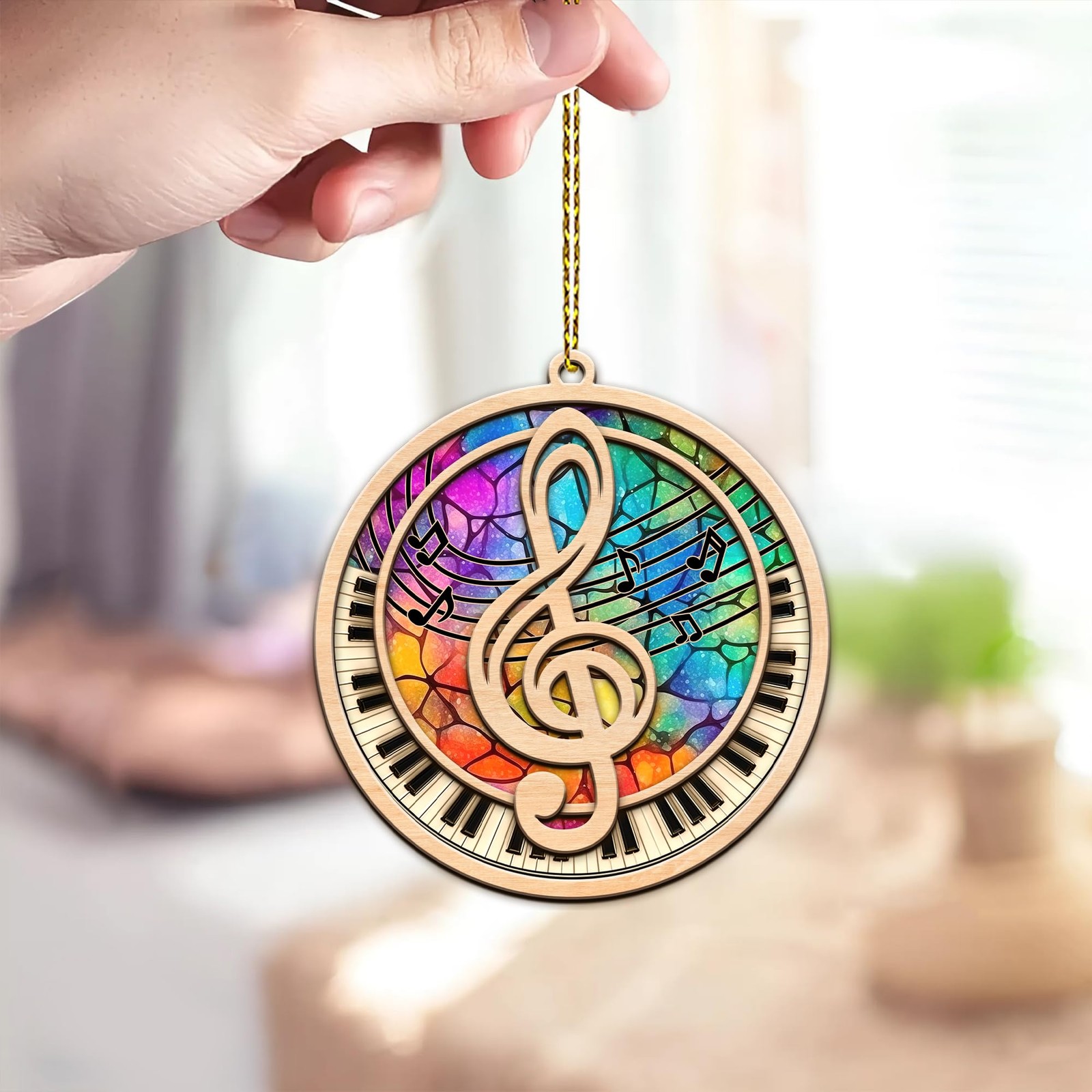 Musical Note Ornament 2025 – Music Themed Christmas Decorations – Music Ornam...