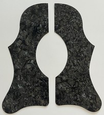 Battipenna autoadesivo nero perla per chitarre acustiche Gibson J45&J50