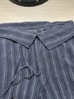 Vince Fold Over Waist Draw String With Button Down Fly Pants Women’s Blue Size4 — photo 3
