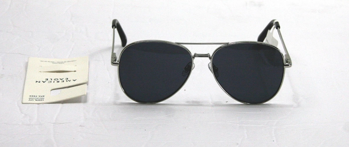 American eagle classic black aviator sunglasses American Eagle Outfitters Aviator Sunglasses for Men for  main image 2