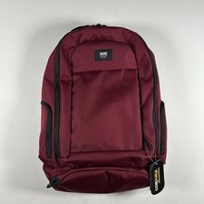 Vans Off The Wall Resolute Backpack NEW W TAGS Cordura Fabric Burgundy 27L
